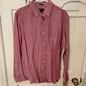 J. Crew mens button up. Never worn. Size medium, perfect condition.